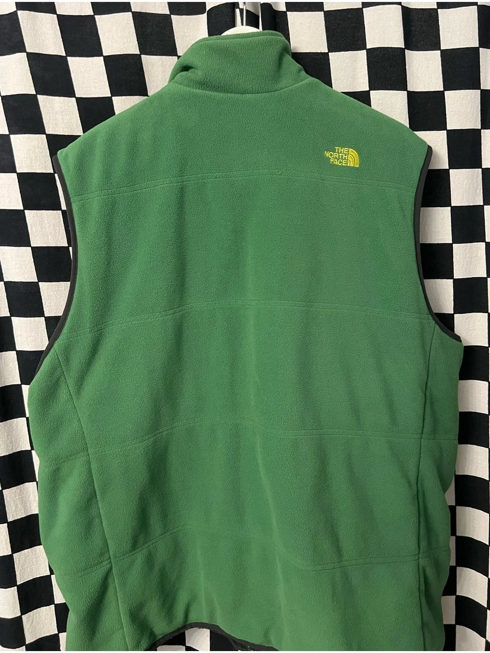 The North Face Green, Black & Yellow Men’s Insulated Vest